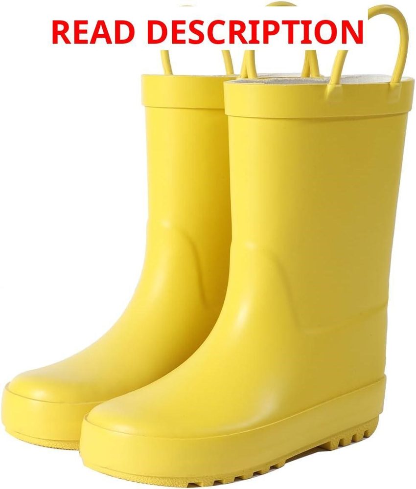 Lone Cone Kids Rain Boots - Waterproof Toddlers