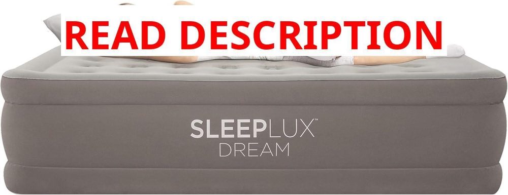 SLEEPLUX Dream 18" Queen Air Mattress