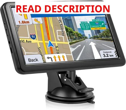 GPS Navigator for Car Truck & RV 7" 2026 Maps