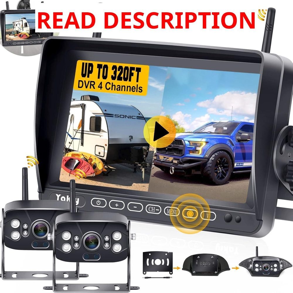 Furrion RV Wireless Backup Camera 2 1080P Y28