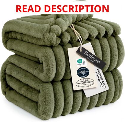 Bedsure Cal King 102x96 Warm Throw Blanket