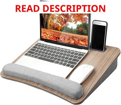 HUANUO Laptop Lap Desk with Cushion 15.6"