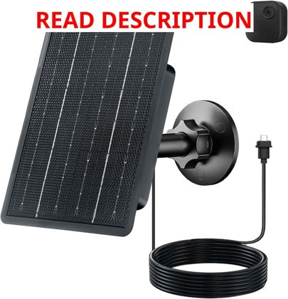 Zivif 4W USB-C Solar Panel for Blink Outdoor 4