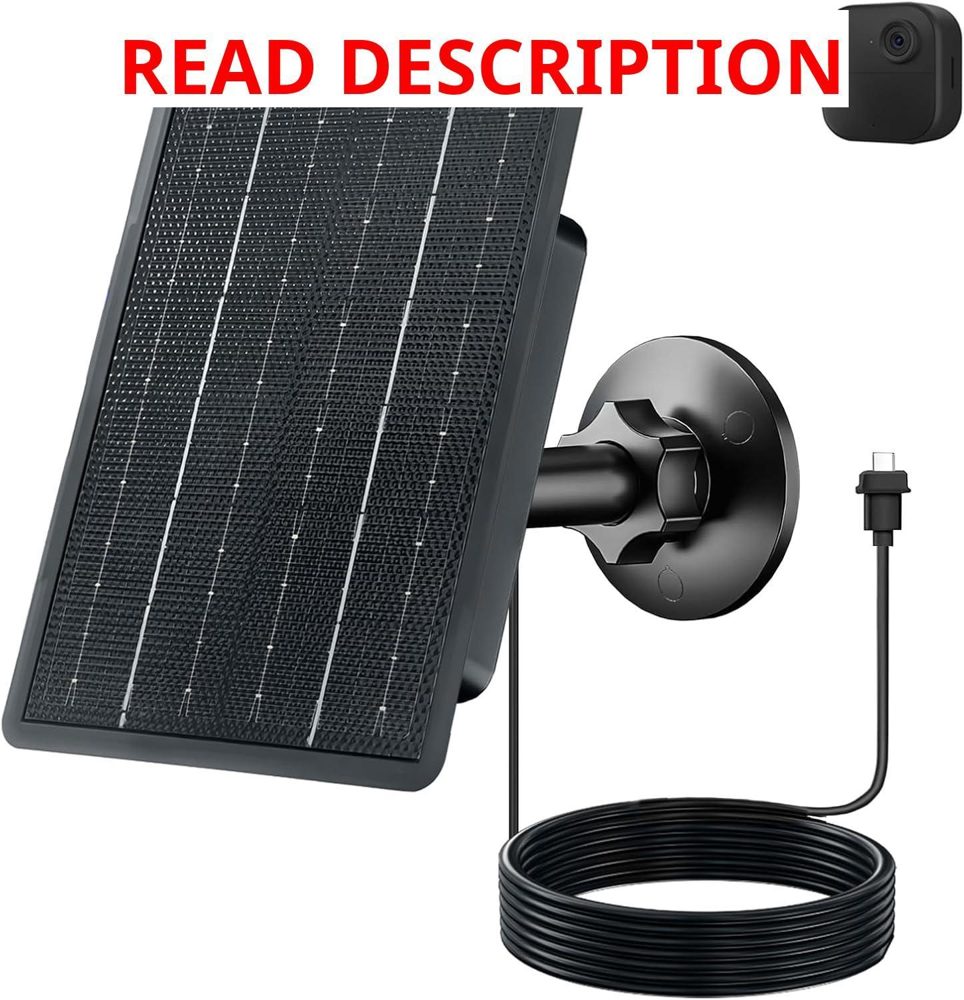 Zivif 4W USB-C Solar Panel for Blink Outdoor 4