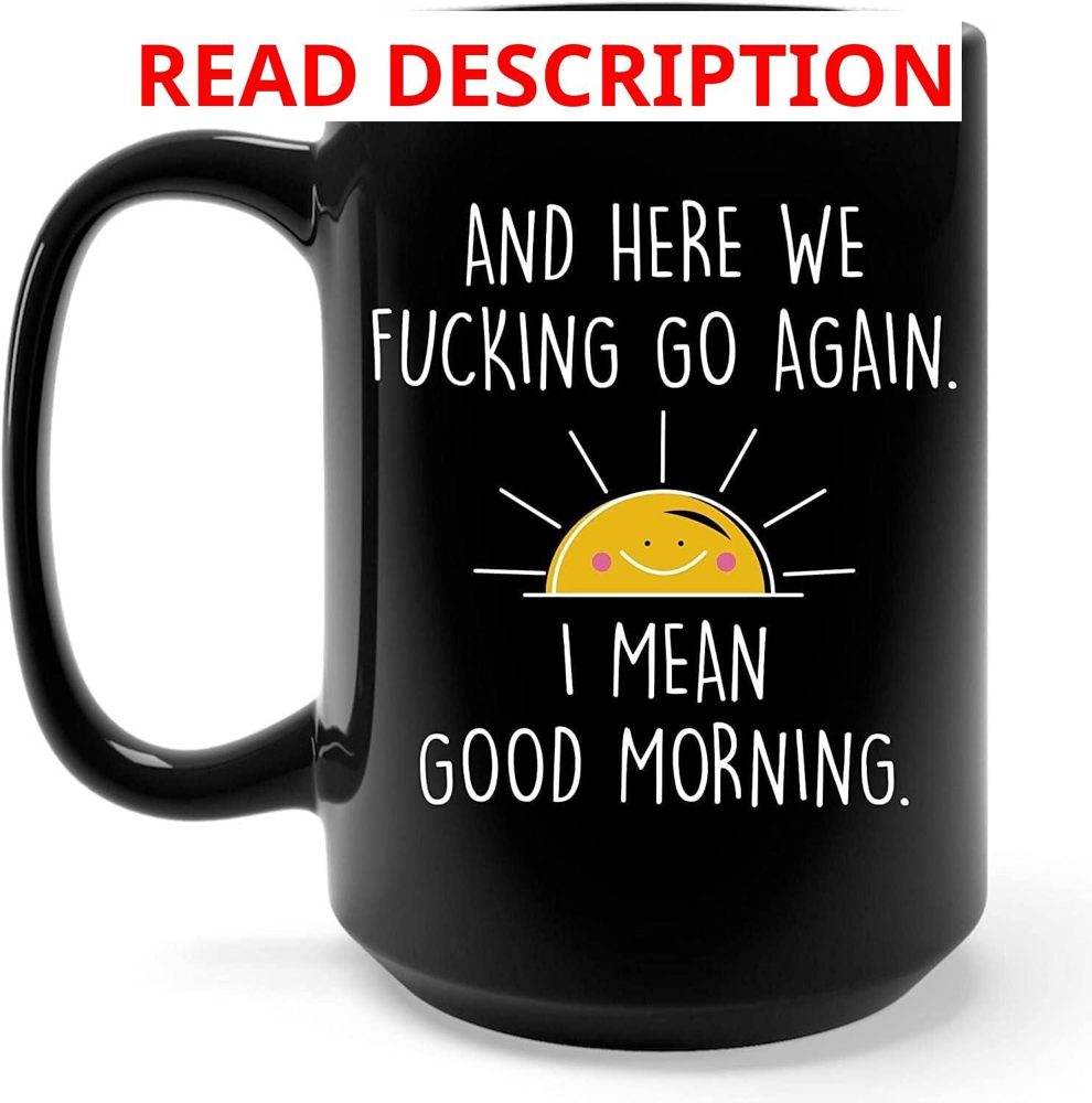 Vivulla68 Here We Go Again Mug 15oz Black