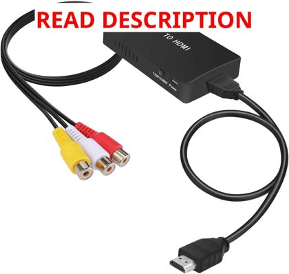 Tengchi RCA to HDMI Converter 1080P
