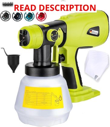 Ryobi 18V Cordless Sprayer 1000ml 3 Patterns