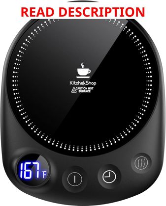 Coffee Mug Warmer - Fastest Heat (Black)