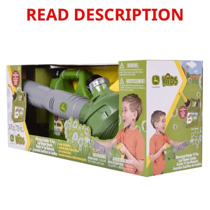 John Deere Bubble Leaf Blower & Gas Can