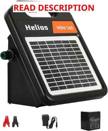 10 Miles Solar Electric Fence Charger