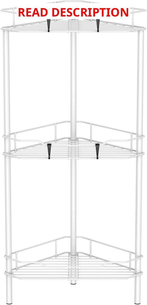 Metal Floor Standing Corner Shower Caddy