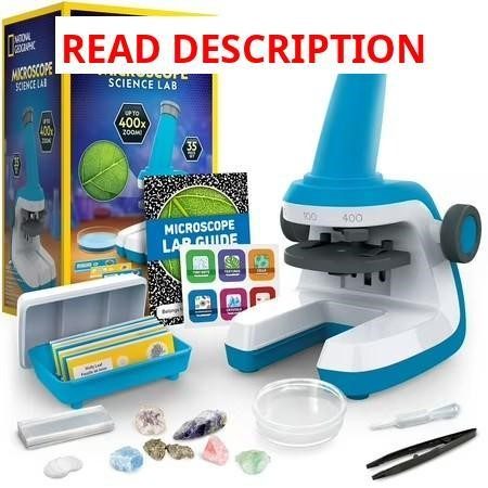 NATIONAL GEOGRAPHIC Kids Microscope 400x