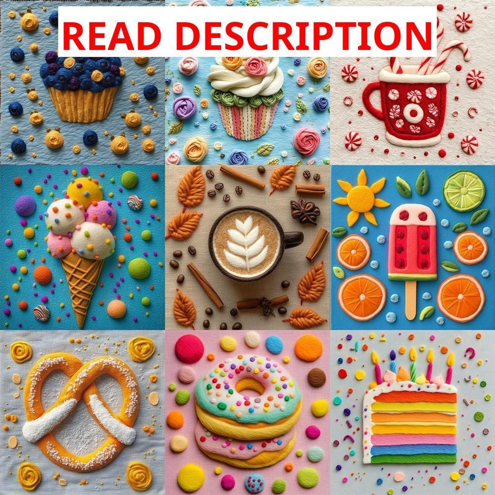 Bgraamiens 1000-Piece Jigsaw   Sweet Life Grid