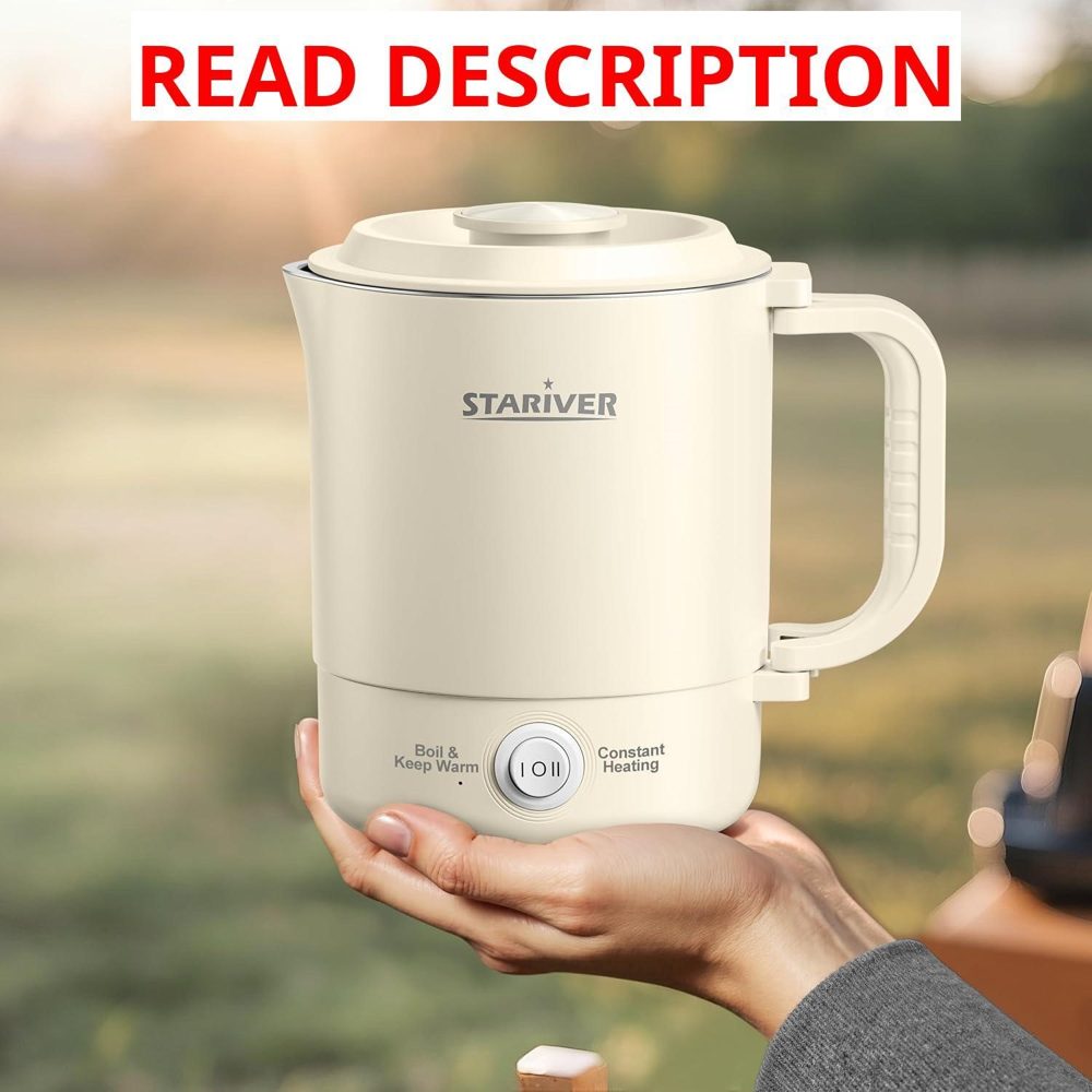 Stariver 0.6L Portable Electric Kettle