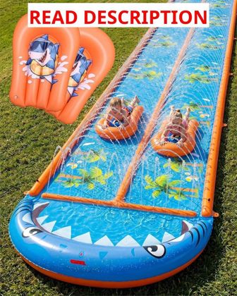Slip & Slide with Sprinkler 2 Boards