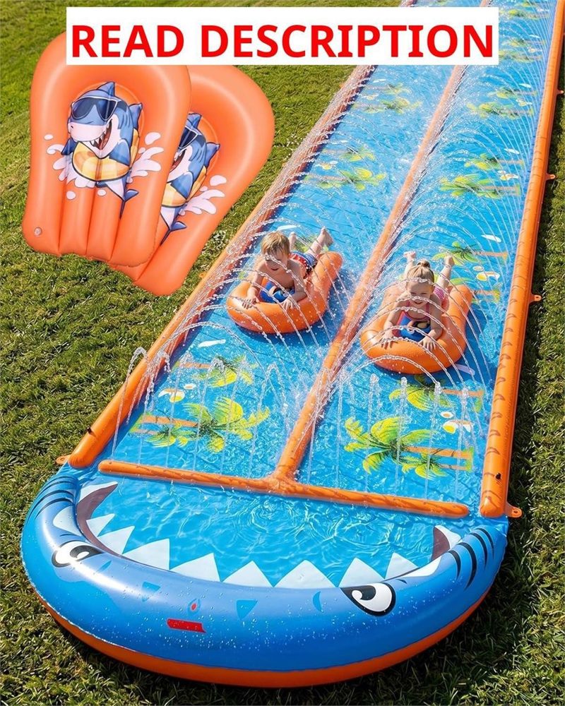 Slip & Slide with Sprinkler 2 Boards