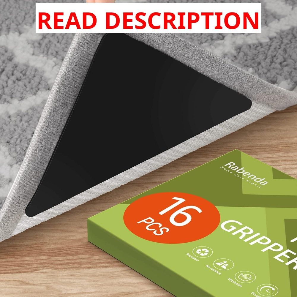 Rabenda Rug Tape Gripper for Hardwood Floors