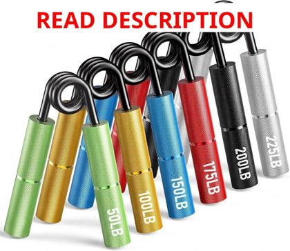 FitBeast Grip Strength Trainer Set 6 Pack