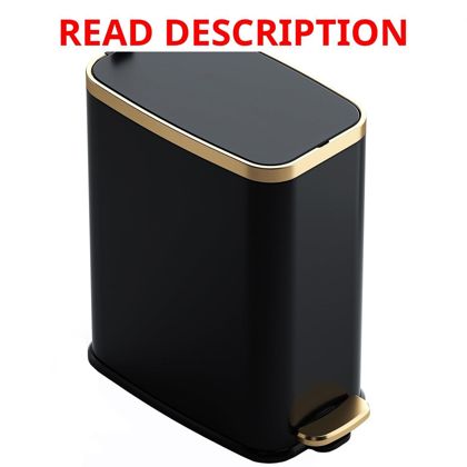 CEROELDA Small Trash Can with Lid 5L/1.3 Gal