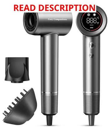 Cosy Companions Hair Dryer: 150k RPM Diffuser