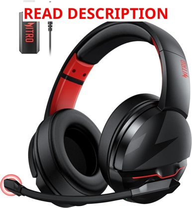 Acer Wireless Gaming Headset with 2.4GHz (Red)