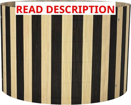 Modern Classical Pendant Lamp   Black Stripes