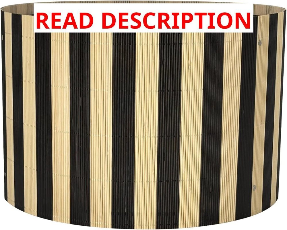 Modern Classical Pendant Lamp Black Stripes