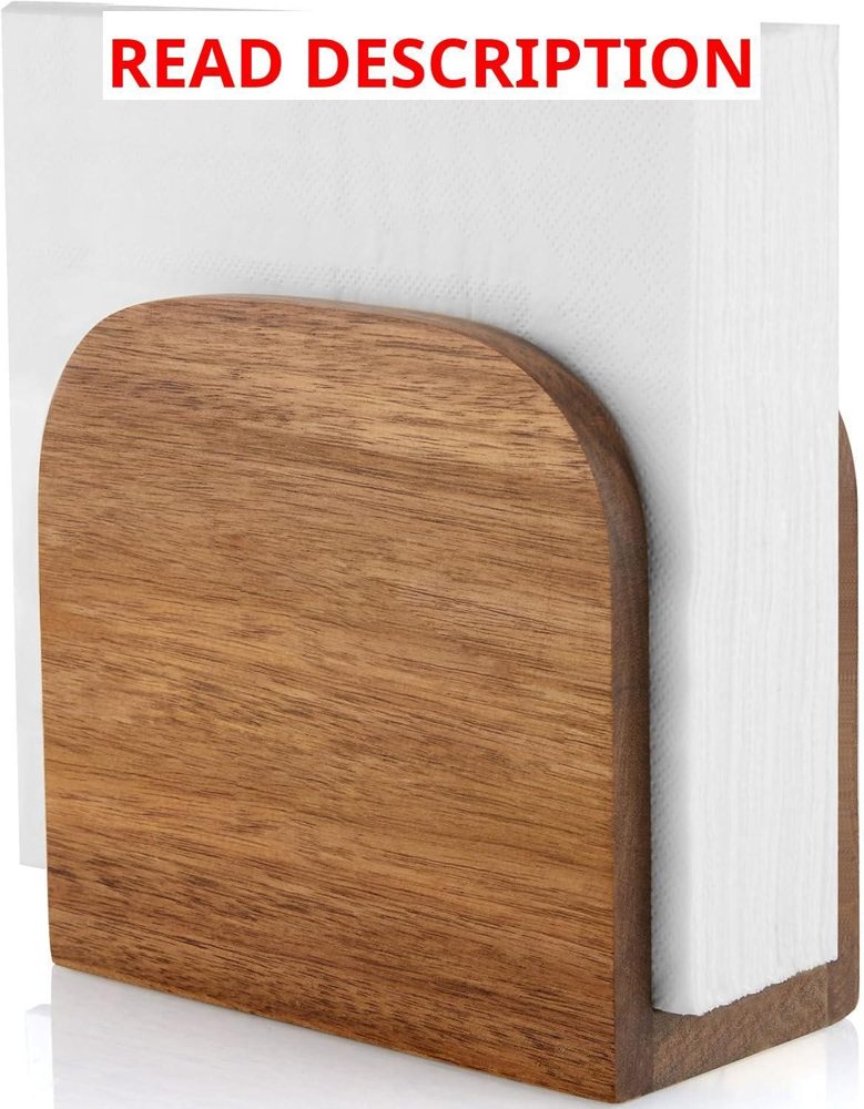 ALELION Acacia Napkin Holder