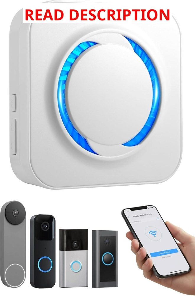 Doorbell Chime Extender for Ring/Google Nest