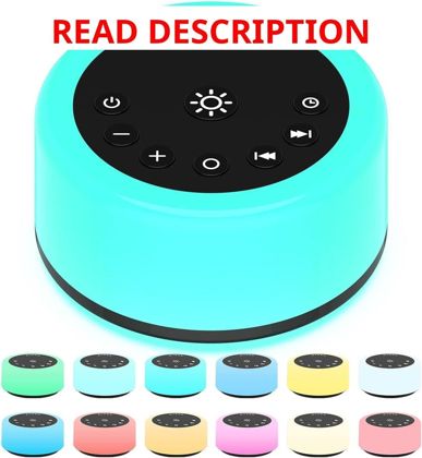 Soother Sleep Sound Machine with Night Light