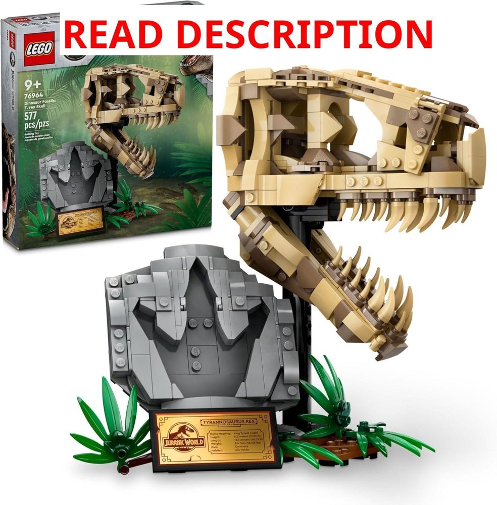 LEGO Jurassic World T. Rex Skull 76964