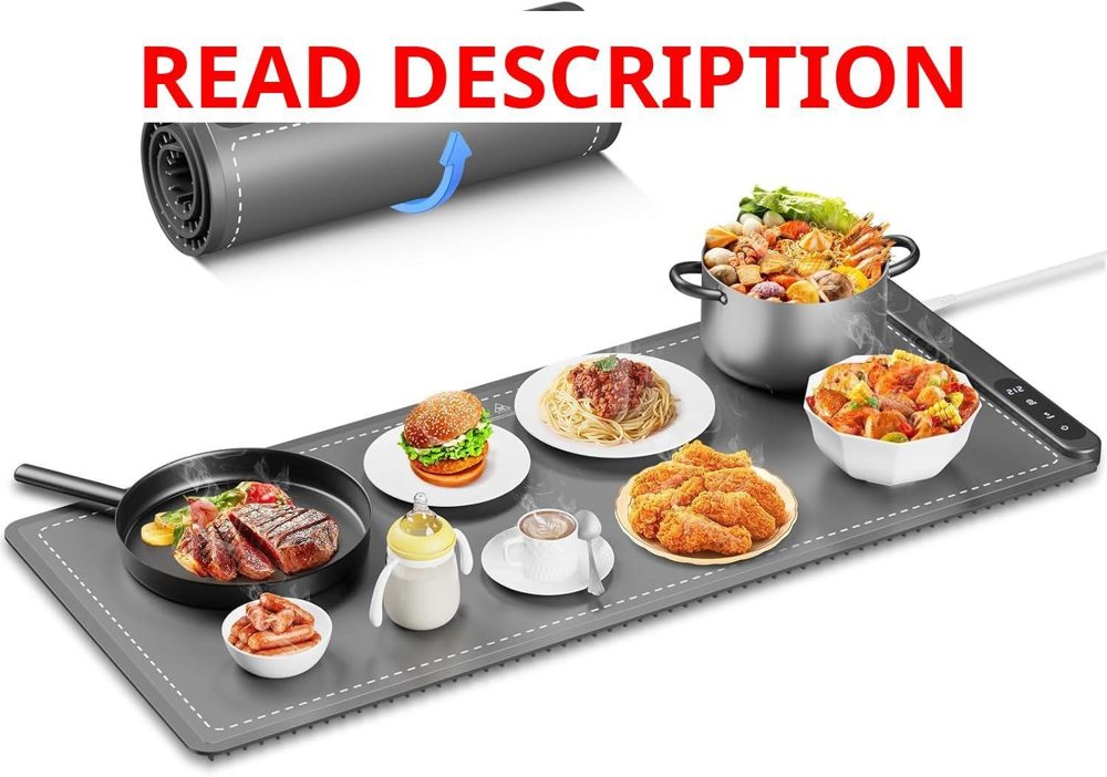 Fast Heating Warming Mat for Food XL 36"x16"