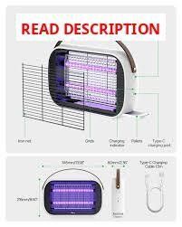 Buzbug MA015B Rechargeable LED Bug Zapper