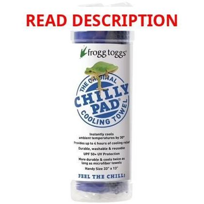 Frogg Toggs Chilly Pad Towel | Black