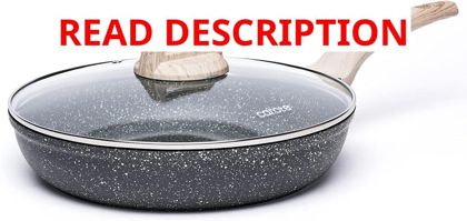CAROTE 10" Nonstick Frying Pan with Glass Lid