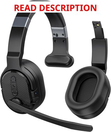 COSMUSIS Trucker Bluetooth Headset with Mic