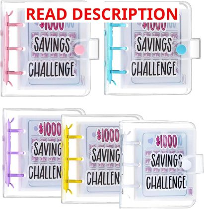 Money Saving Challenge Envelopes Pack