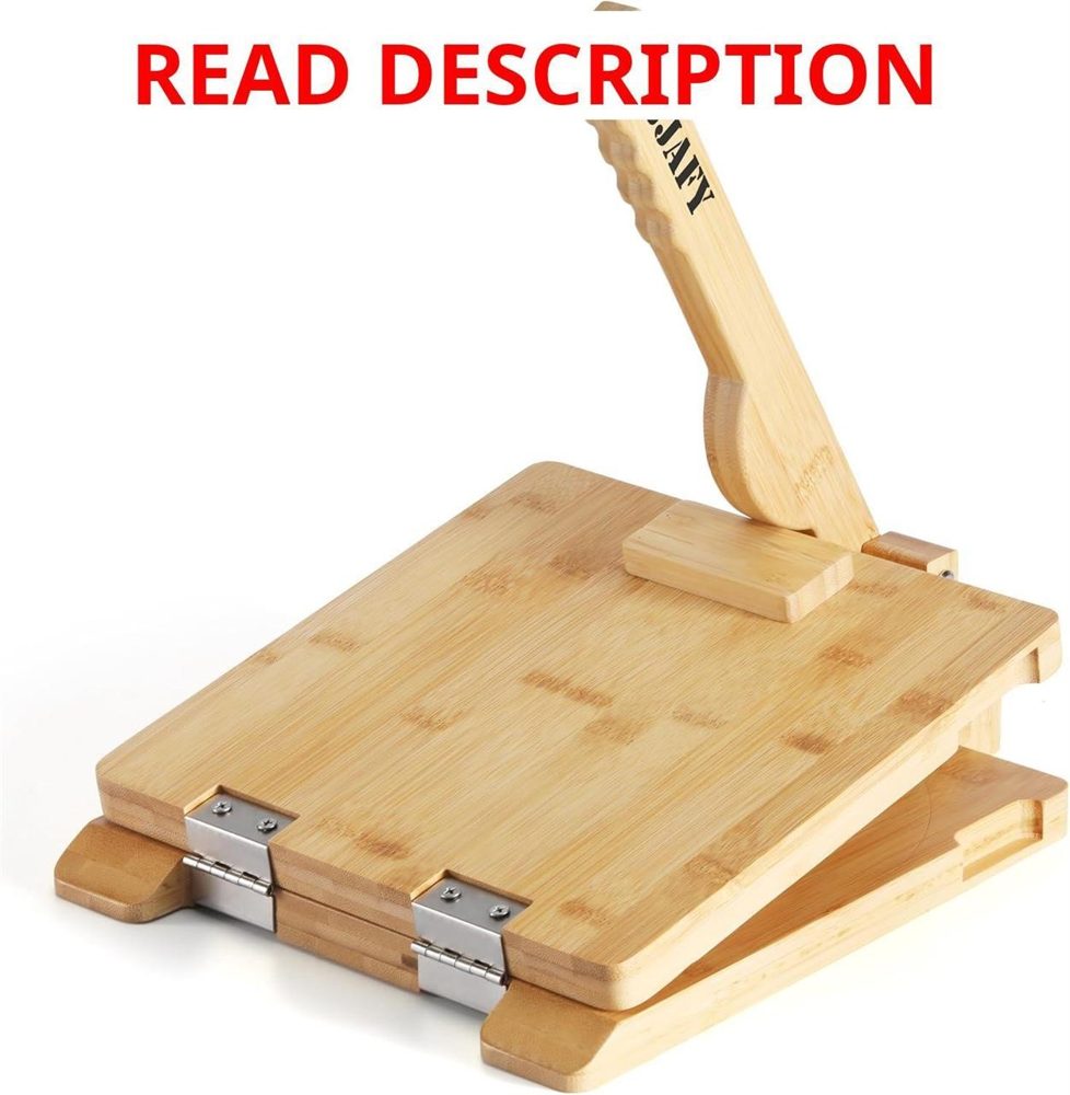 ZUJJAFY 10-Inch Tortilla Press with Paper