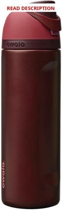 Owala FreeSip Stainless 24 oz Black Cherry