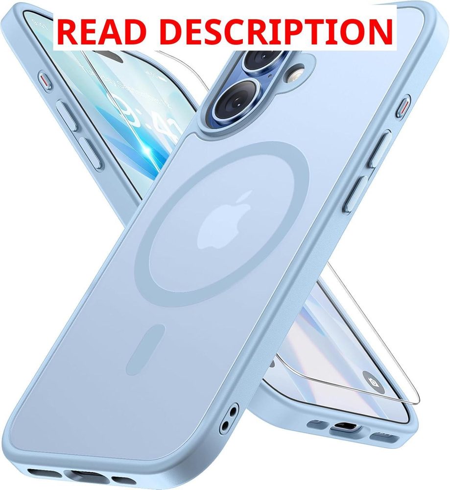 Miracase iPhone 17 Case Light Blue