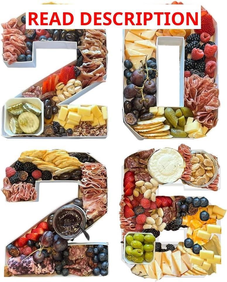 2026 Plastic Fillable Charcuterie Tray 10"