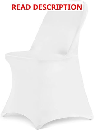 HAINARverS Stretch Chair Covers 50PCS White