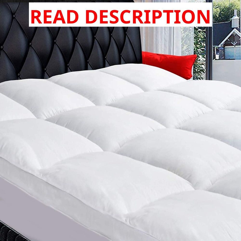 Queen Mattress Topper 100% Cotton Pad