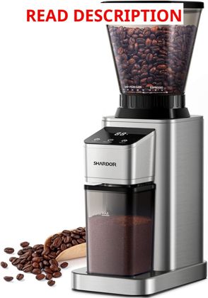 SHARDOR Conical Burr Grinder 48 Settings