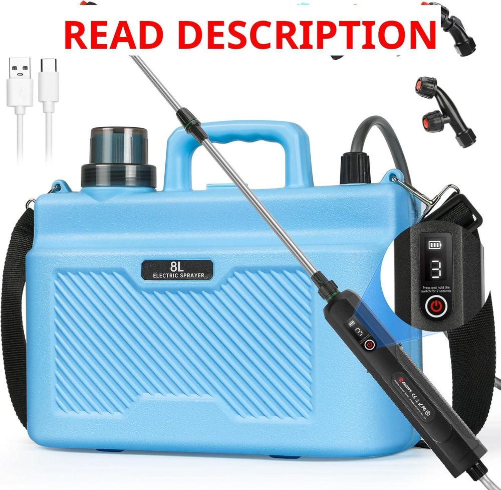 Rechargeable 2 Gal Sprayer 3 Speeds