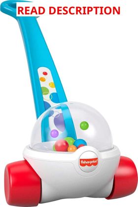 Fisher-Price Corn Popper Blue Push-Along Toy
