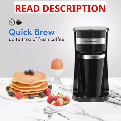 Elite Single-Serve Personal Coffee Maker