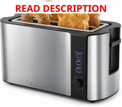 Elite Gourmet ECT-3100 4-Slice Toaster