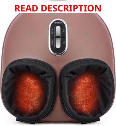 Nekteck Shiatsu Foot Massager with Heat