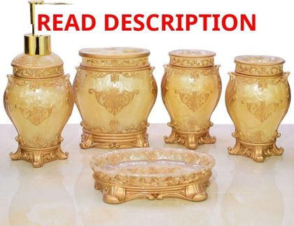 LUANT 5pcs Bathroom Accessories Set